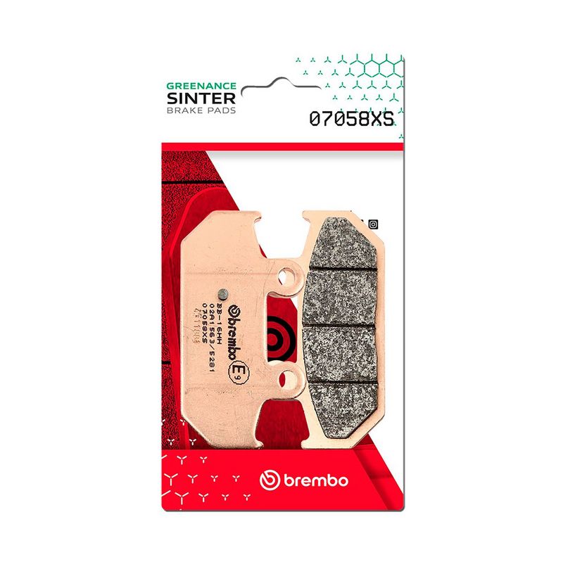 Bremsbelagsatz, Scheibenbremse BREMBO 07058XS