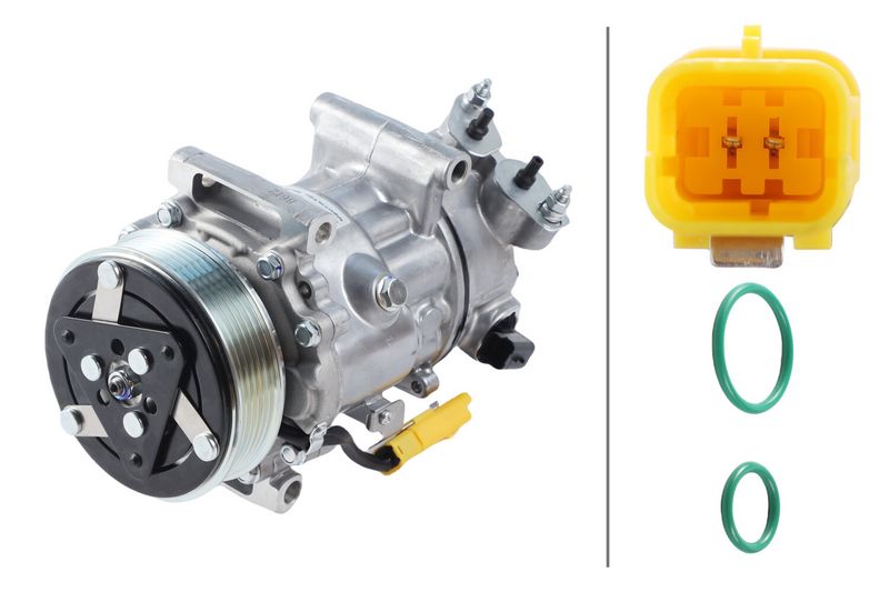 Kompressor, Klimaanlage HELLA 8FK 366 200-891