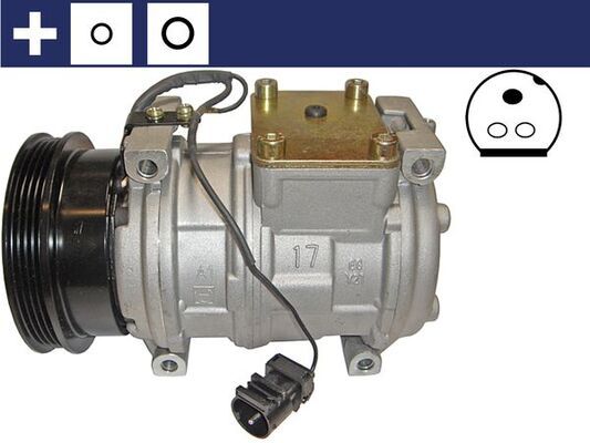 Kompressor, Klimaanlage MAHLE ACP817000S