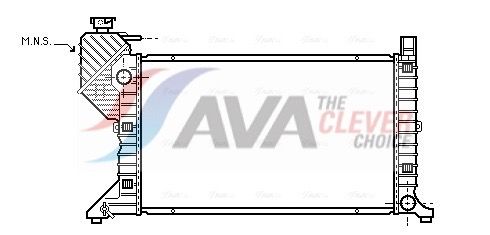Kühler, Motorkühlung AVA QUALITY COOLING MSA2183