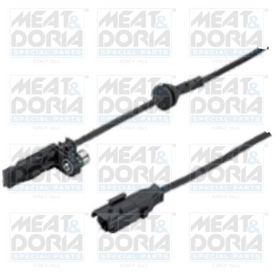 Sensor, Raddrehzahl MEAT & DORIA 90084