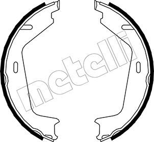 Bremsbackensatz, Feststellbremse METELLI 53-0479
