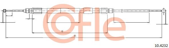Seilzug, Feststellbremse COFLE 10.4232