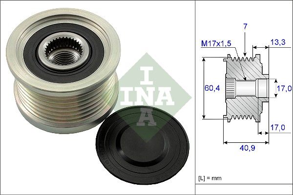 Generatorfreilauf INA 535013810