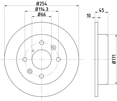 Bremsscheibe TEXTAR 92028600