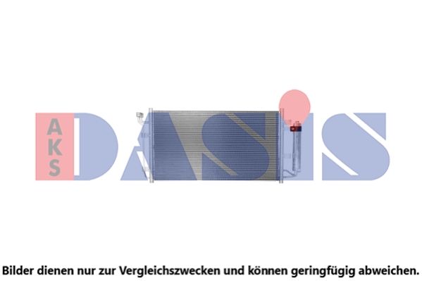 Kondensator, Klimaanlage AKS DASIS 072047N