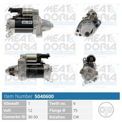Starter MEAT & DORIA 5040600