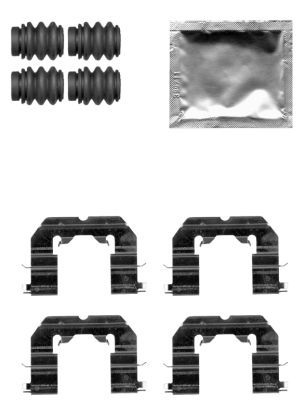 Zubehörsatz Scheibenbremsbelag HELLA 8DZ 355 205-231