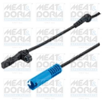 Sensor, Raddrehzahl MEAT & DORIA 90081