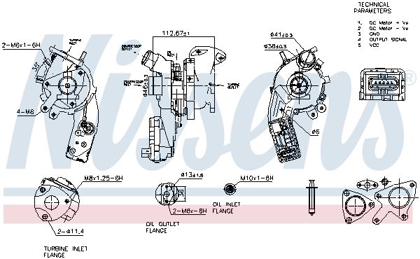 Lader, Aufladung NISSENS 93496