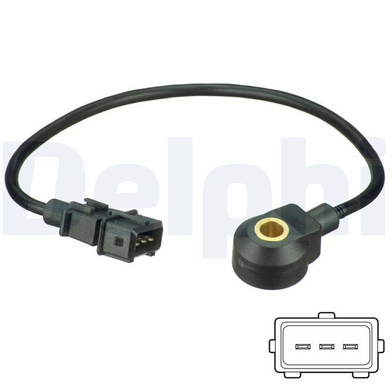 Klopfsensor DELPHI AS10202