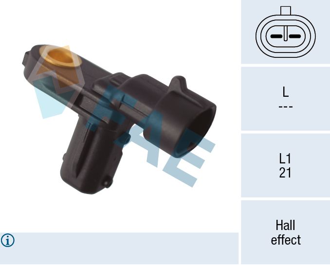 Sensor, Raddrehzahl FAE 78327