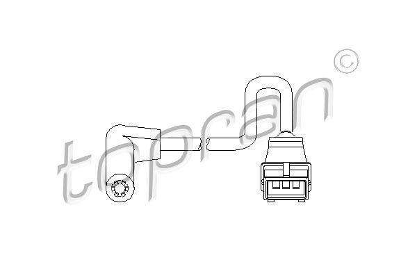 Impulsgeber, Kurbelwelle TOPRAN 721 695