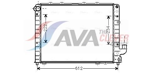 Kühler, Motorkühlung AVA QUALITY COOLING LCA2059