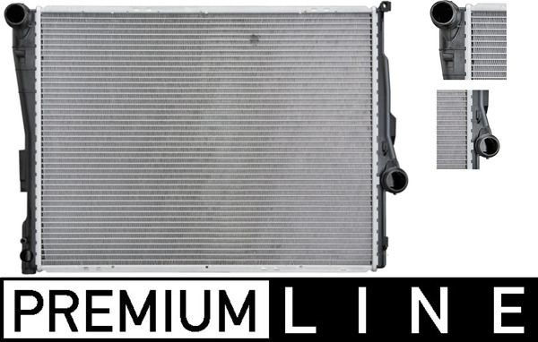 Kühler, Motorkühlung MAHLE CR457000P