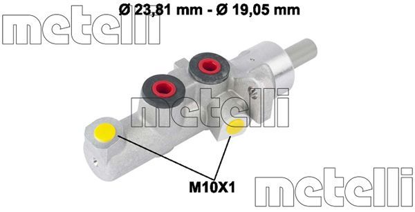 Hauptbremszylinder METELLI 05-0773