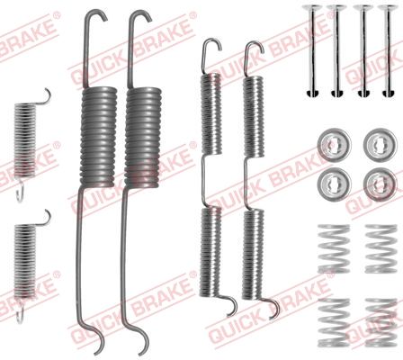 Zubehörsatz, Bremsbacken QUICK BRAKE 105-0687
