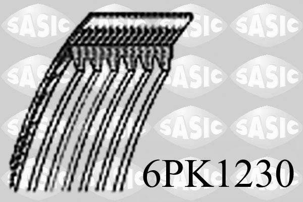 Keilrippenriemen SASIC 6PK1230