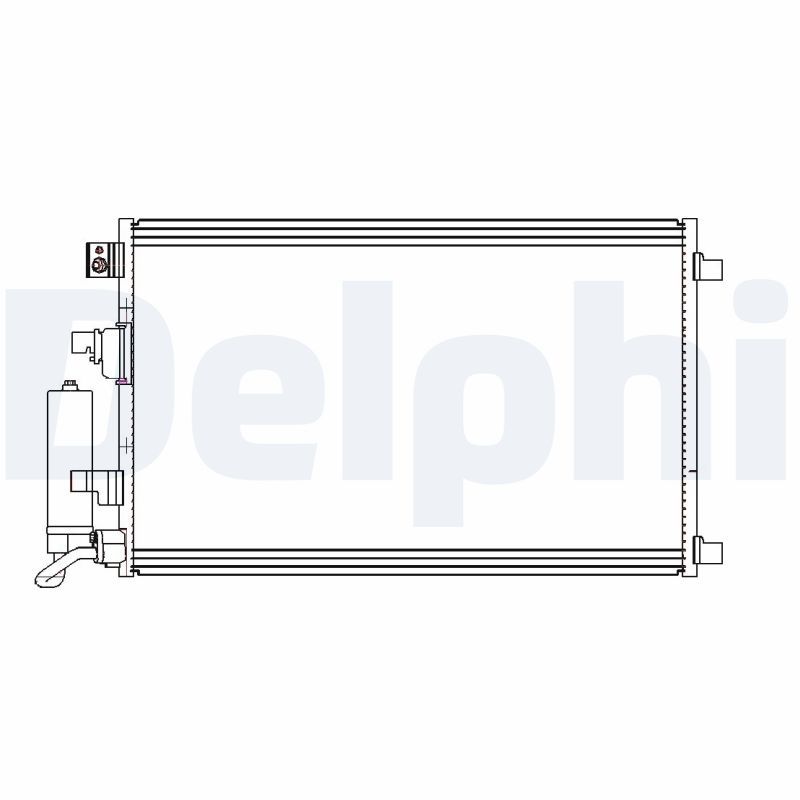 Kondensator, Klimaanlage DELPHI CF20312