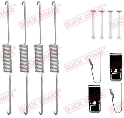Zubehörsatz, Bremsbacken QUICK BRAKE 105-0725