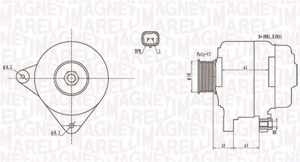 Generator MAGNETI MARELLI 063731959010