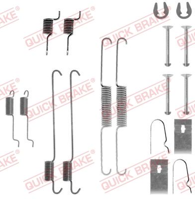 Zubehörsatz, Bremsbacken QUICK BRAKE 105-0815