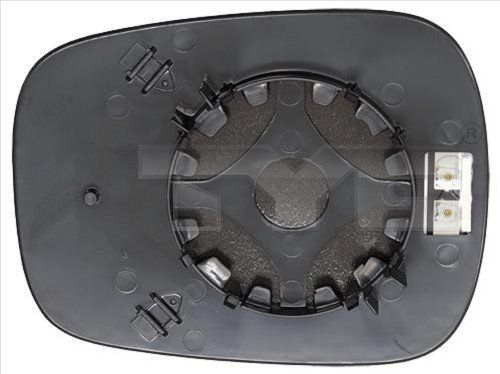 Spiegelglas, Außenspiegel TYC 328-0031-1