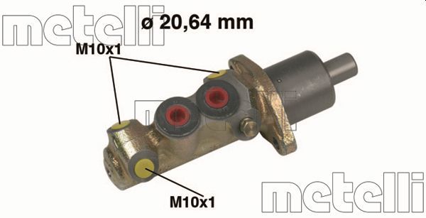 Hauptbremszylinder METELLI 05-0225