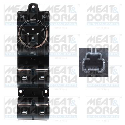 Schalter, Fensterheber MEAT & DORIA 26721