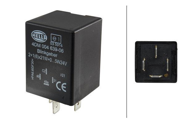Blinkgeber HELLA 4DM004639-061