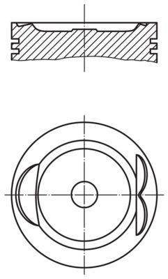 Kolben MAHLE 6273300