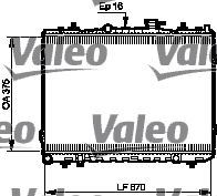 Kühler, Motorkühlung VALEO 735523