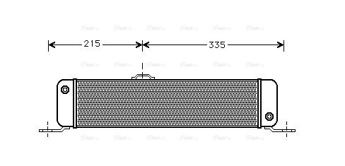 Ölkühler, Motoröl AVA QUALITY COOLING ms3167