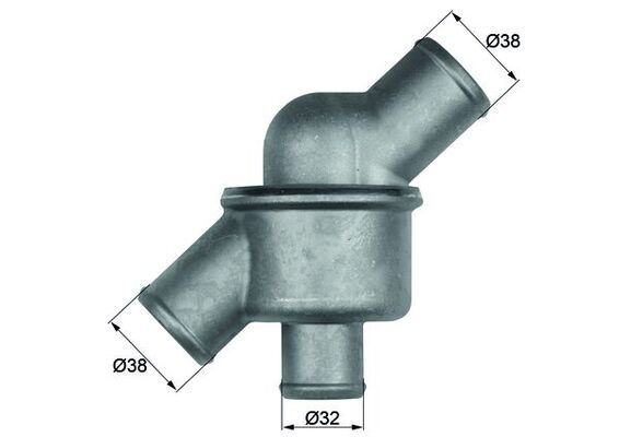 Thermostat, Kühlmittel MAHLE TH3480