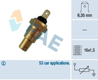 Sensor, Kühlmitteltemperatur FAE 31310