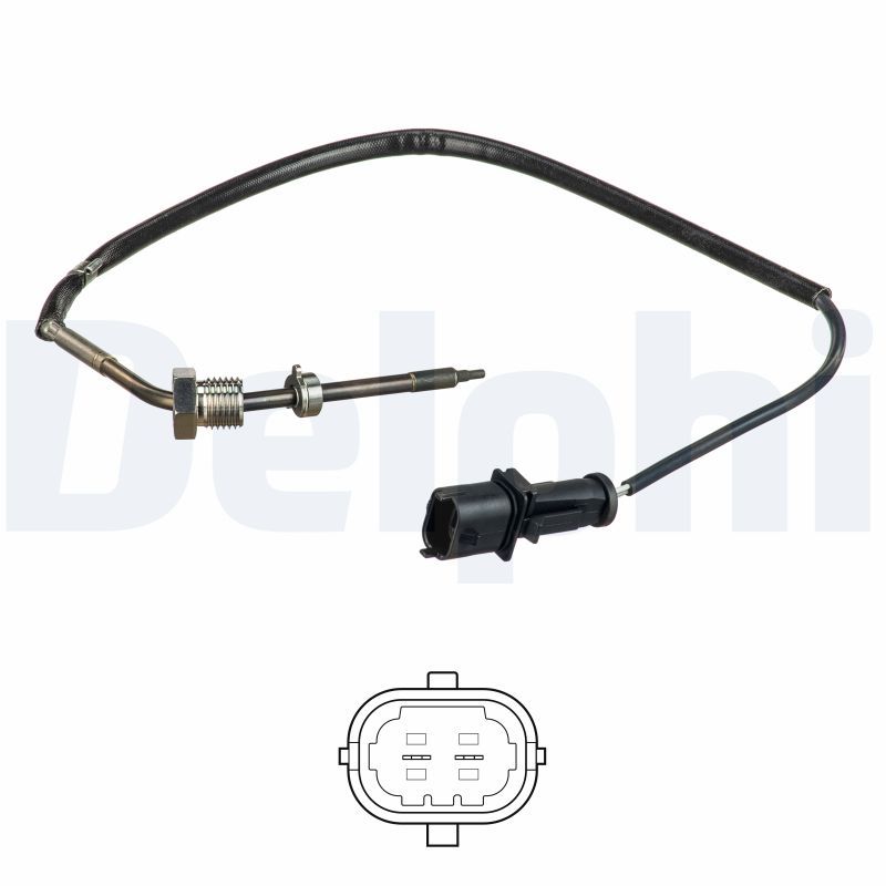 Sensor, Abgastemperatur DELPHI TS30138