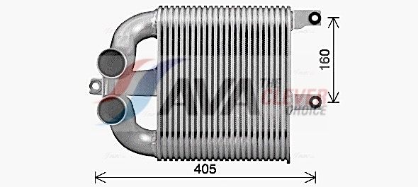 Ladeluftkühler AVA QUALITY COOLING IS4033