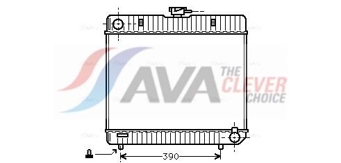 Kühler, Motorkühlung AVA QUALITY COOLING MS2042