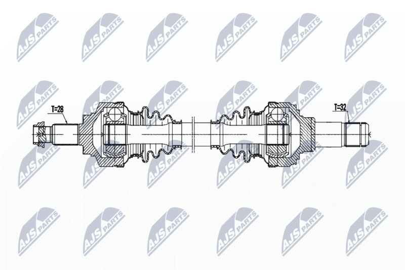 Antriebswelle NTY NPW-BM-195