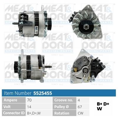 Generator MEAT & DORIA 5525455