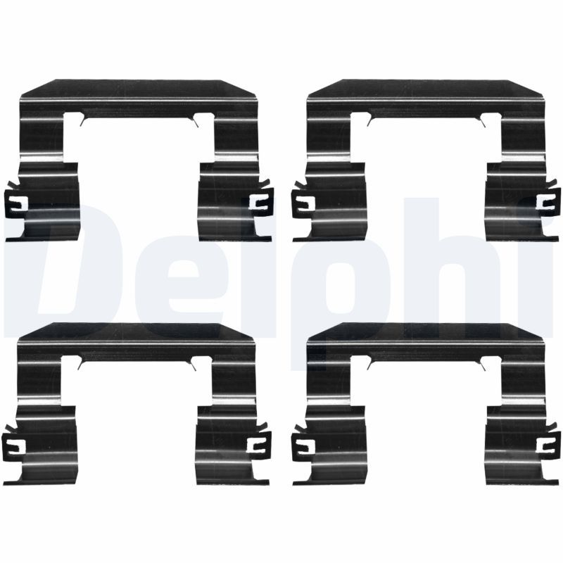 Zubehörsatz, Scheibenbremsbelag DELPHI LX0673