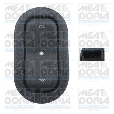 Schalter, Fensterheber MEAT & DORIA 26497