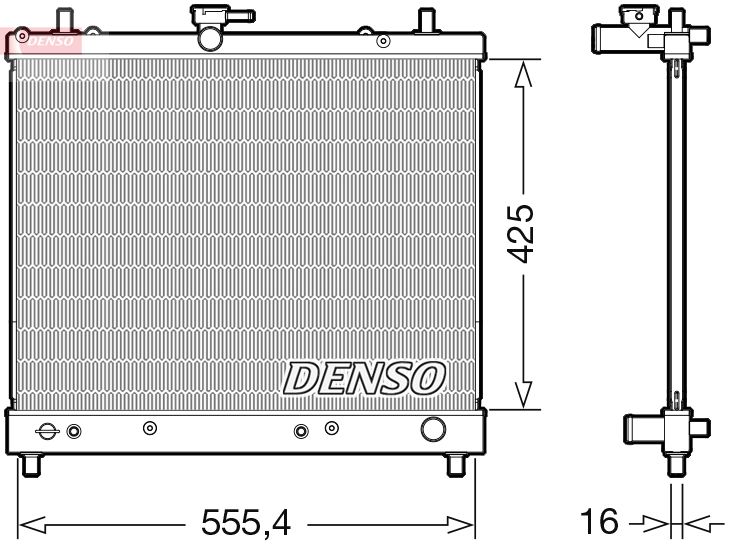 Kühler, Motorkühlung DENSO DRM35006