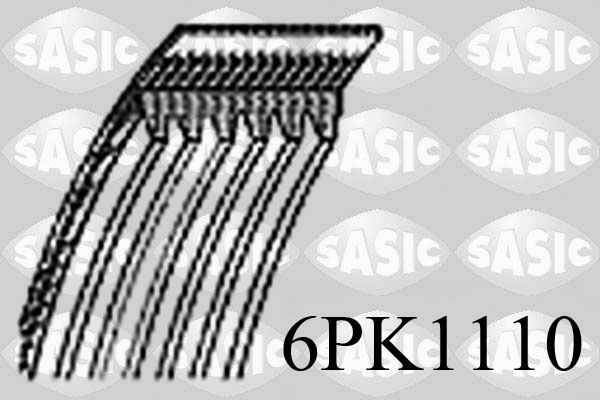 Keilrippenriemen SASIC 6PK1110