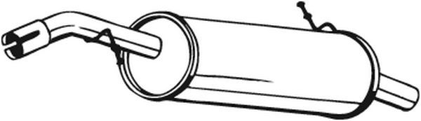 Endschalldämpfer BOSAL 135-715