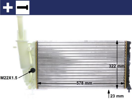 Kühler, Motorkühlung MAHLE CR354000S