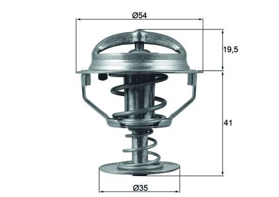Thermostat, Kühlmittel MAHLE TX16482D