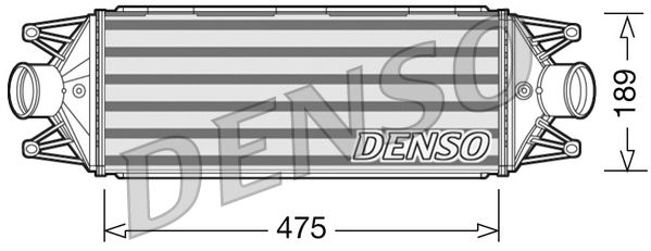 Ladeluftkühler DENSO DIT12002