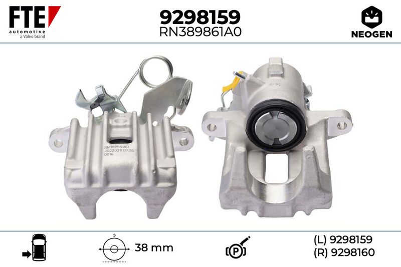 Bremssattel FTE 9298159