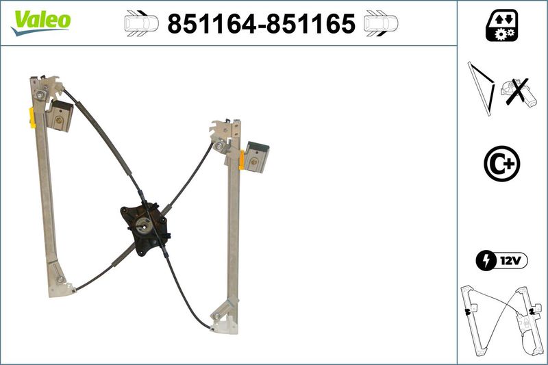 Fensterheber VALEO 851164